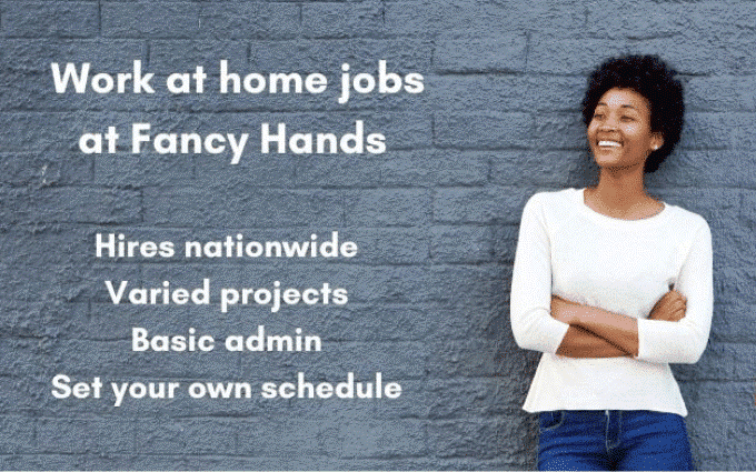 Flexibility Galore : Working At Home Jobs At Fancy Hands