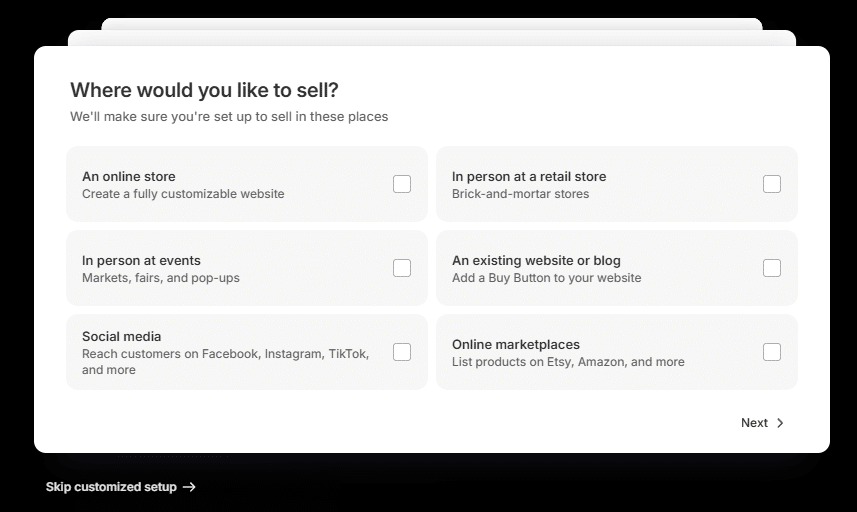 Screenshot of a social media checkbox, featuring options for user preferences and privacy settings.