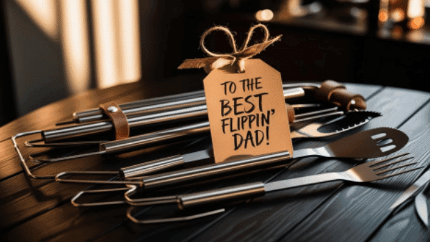 A collection of thoughtful gifts for dads, showcasing unique items perfect for Father's Day or special occasions.