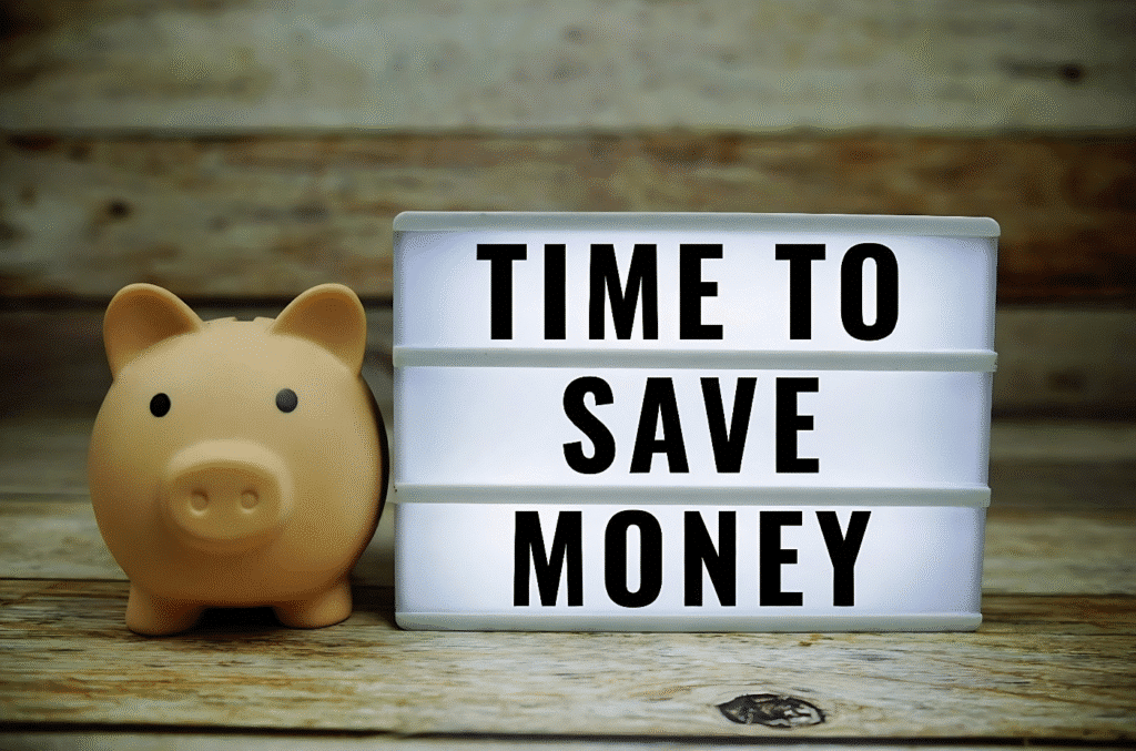 Visual representation of saving money, featuring the phrase "Your Wallet Will Approve" to encourage financial responsibility.