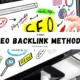 Visual guide showcasing top strategies for building quality backlinks in SEO to enhance online presence.
