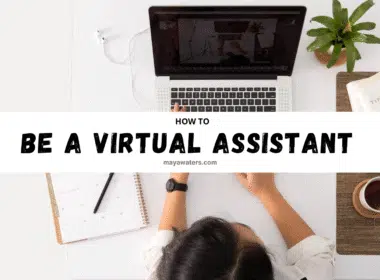 Infographic on how to become a virtual assistant, showcasing key skills, resources, and steps for aspiring professionals.