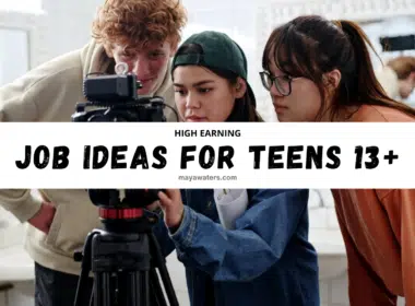 Teens collaborating on a creative project using a camera, representing safe and age-appropriate Job Ideas for Teens 13 who want to earn money through skills, creativity, and local opportunities.