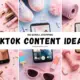 TikTok Content Ideas for women featuring scroll-stopping visuals, lifestyle props, and viral video inspiration for fast growth in 2026.